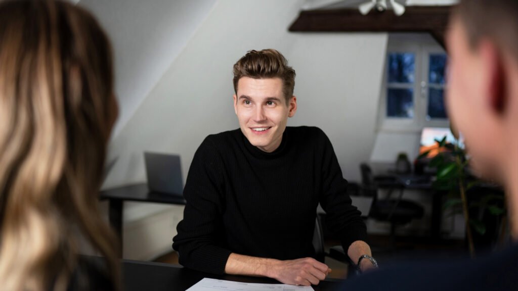 Modernes Webdesign für Hildesheim. Dieses Bild zeigt einen Mitarbeiter