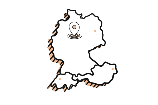 Geotagging - Karte mit Pin